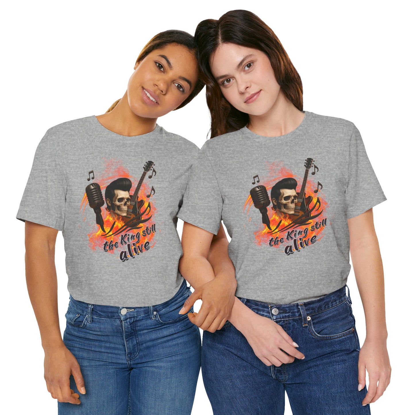 Music Vibes Unisex Jersey Tee - 'The King Still Alive' Graphic T-Shirt