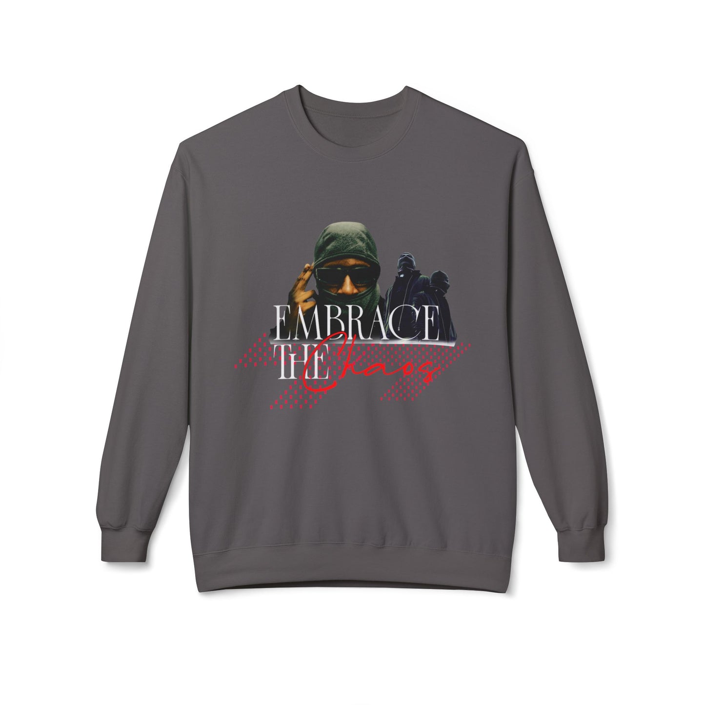 Embrace Chaos Crewneck Sweatshirt - Unisex