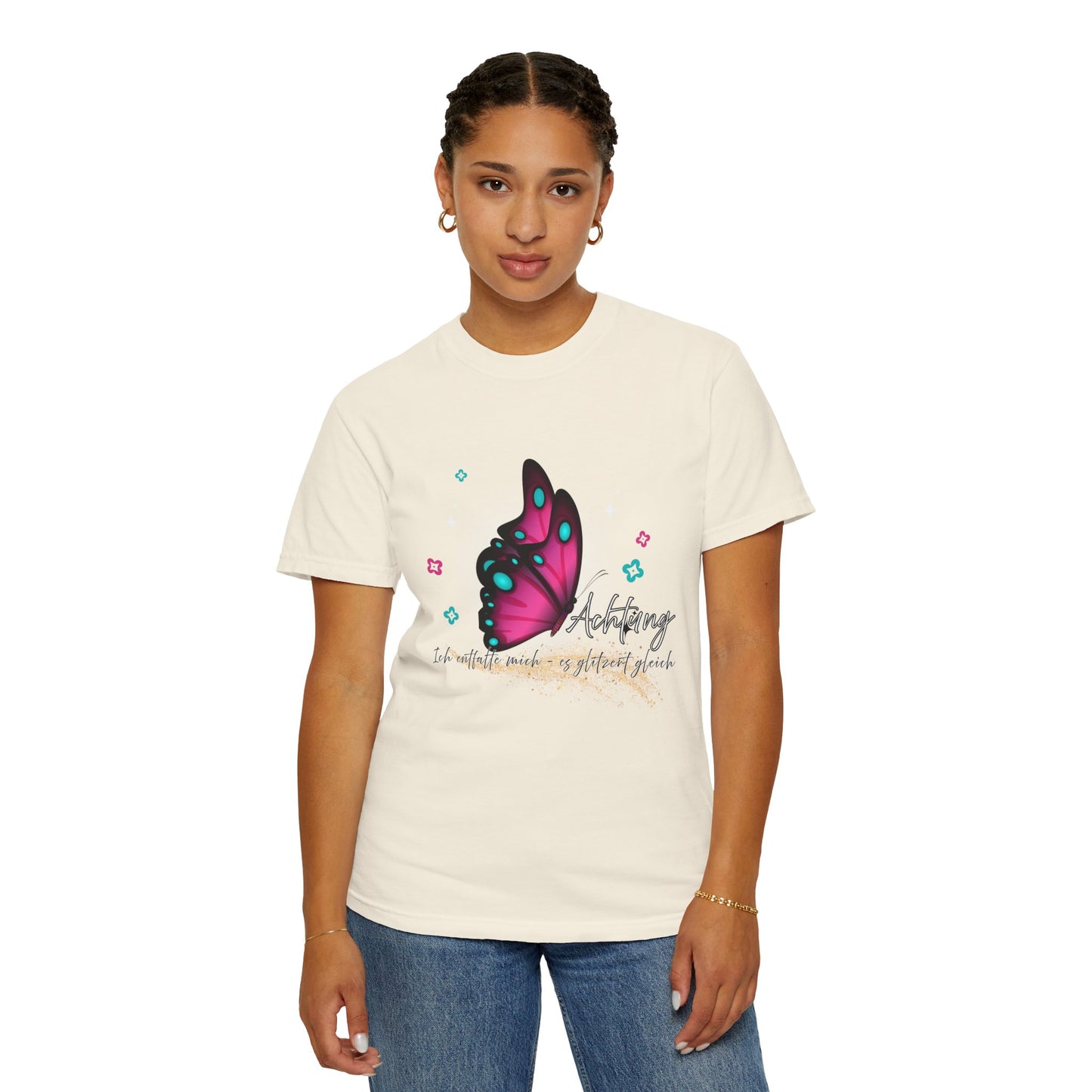 Achtung ich glitzere gleich... T shirt