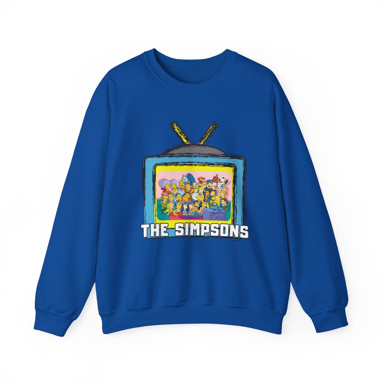 The Simpsons Unisex Heavy Cotton Sweatshirt