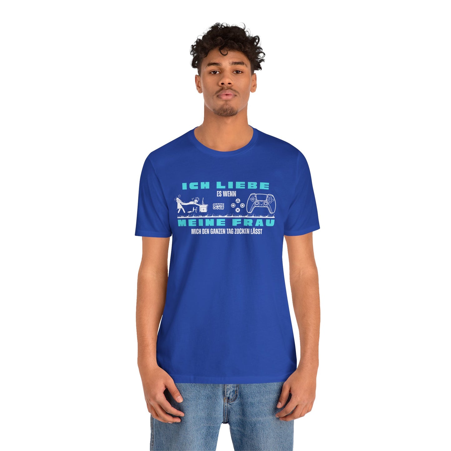 Ich Liebe Meine Frau T-Shirt - Unisex Jersey Tee for Gamers