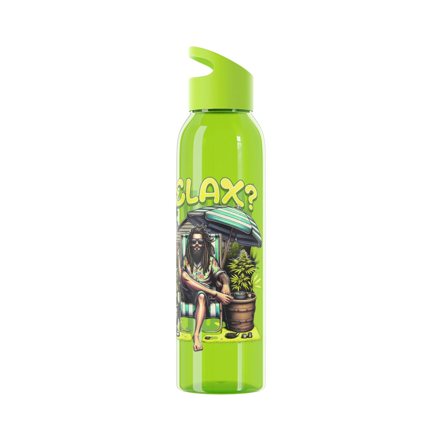 Chic Water Bottle -Wasserflasche Why not just relax