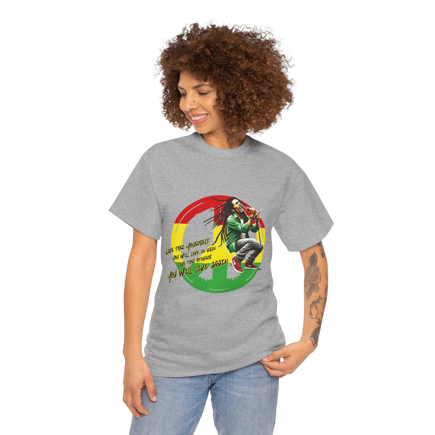 B o b M a r l e y Unisex T shirt - Raggae