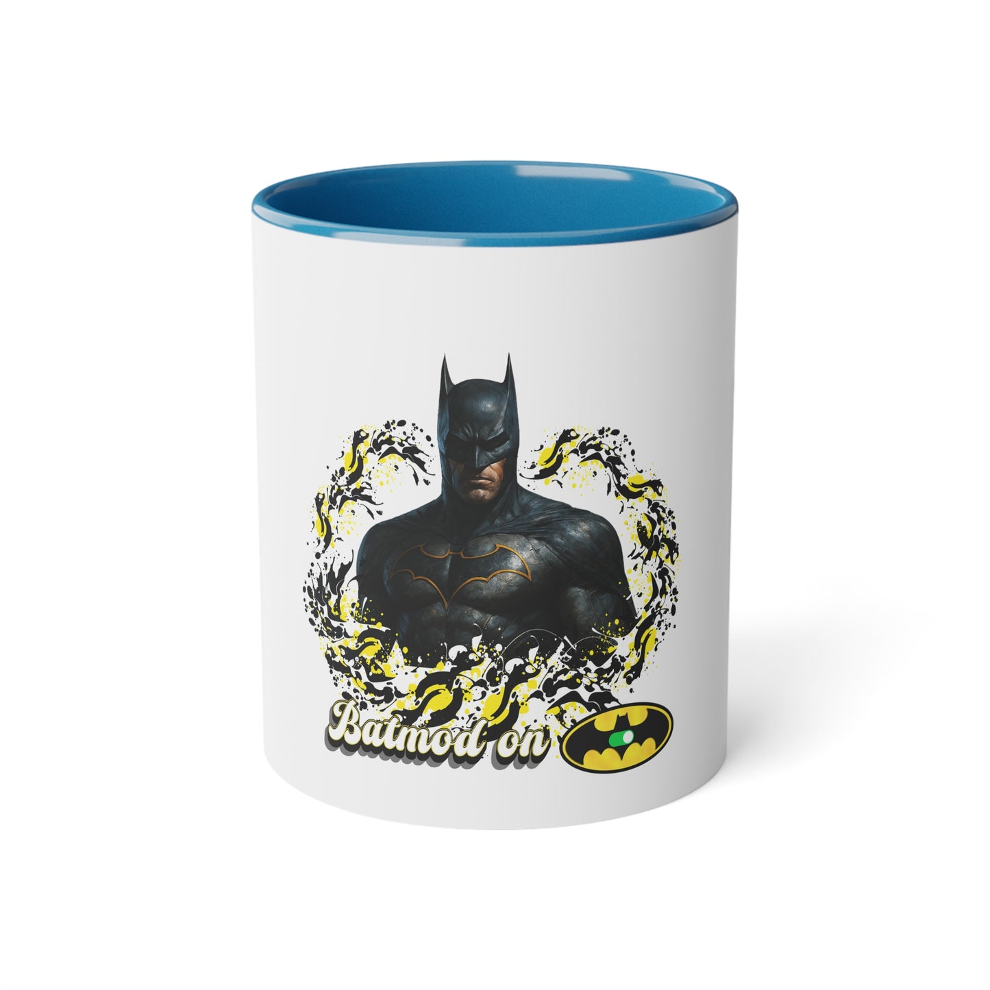 Batman -"Batmod on" Tasse Themed Mug, Superhero Collectible, 11oz Accent Mug