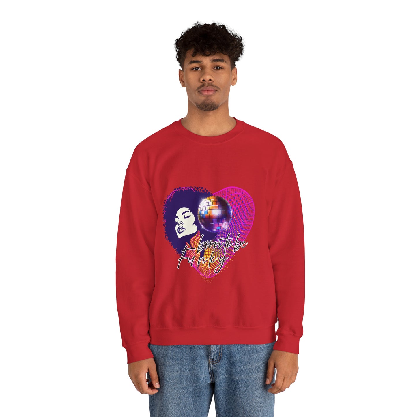 Born to be funky Sweatshirt - Melly Silence