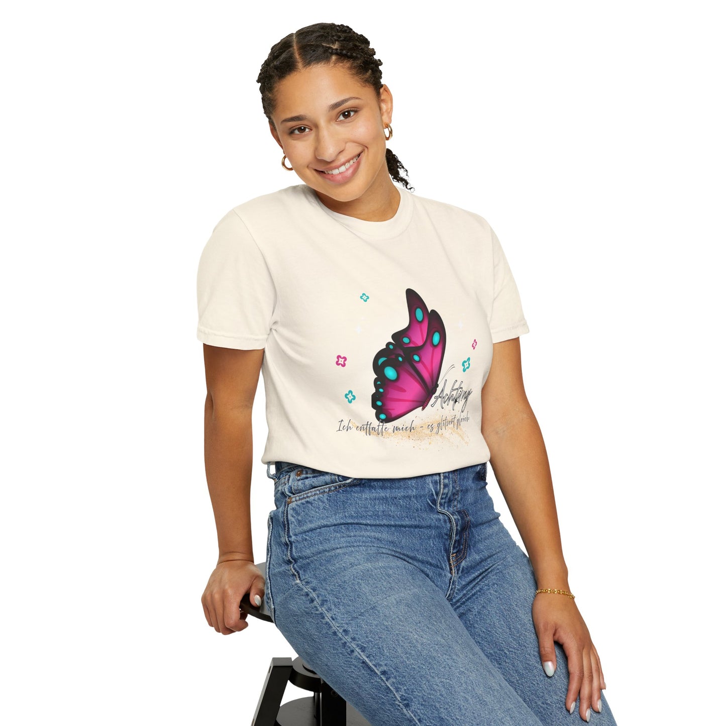 Achtung ich glitzere gleich... T shirt