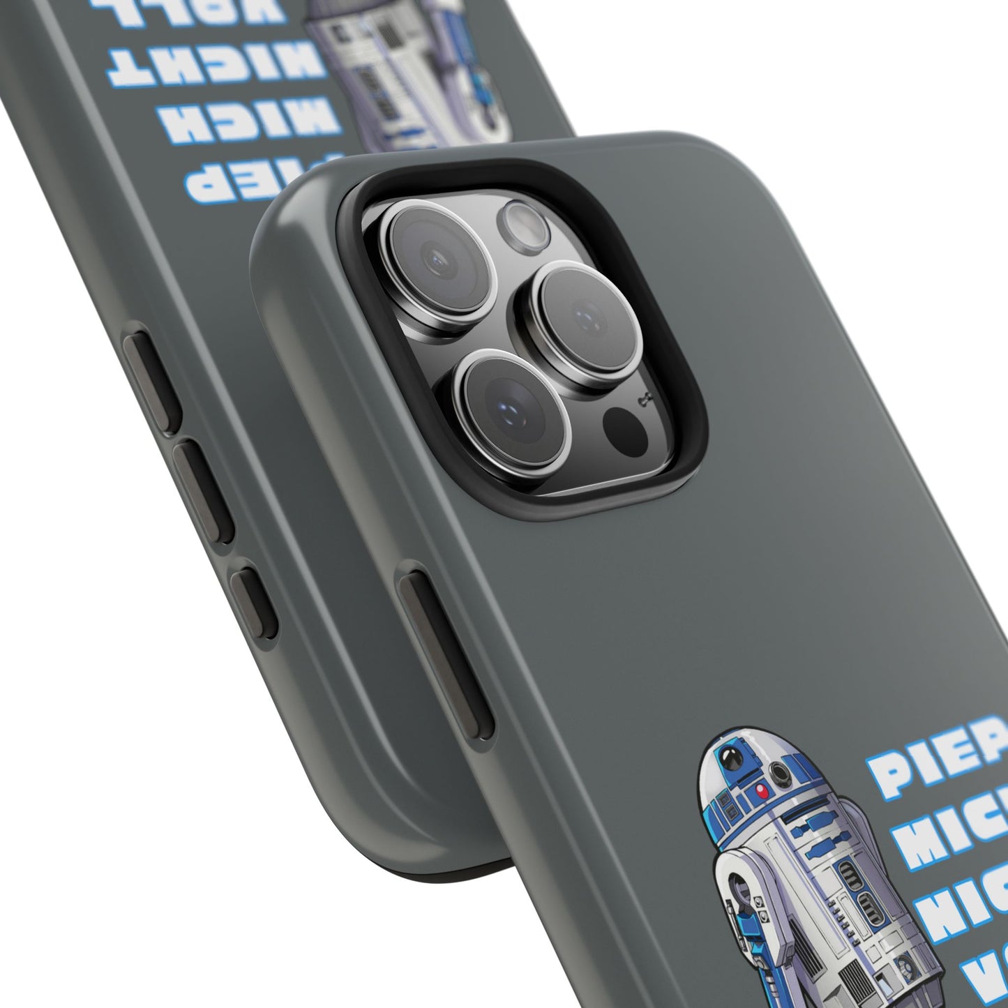 Tough Phone Case - R2-D2 Design with "PIEP MICH NICHT VOLL"