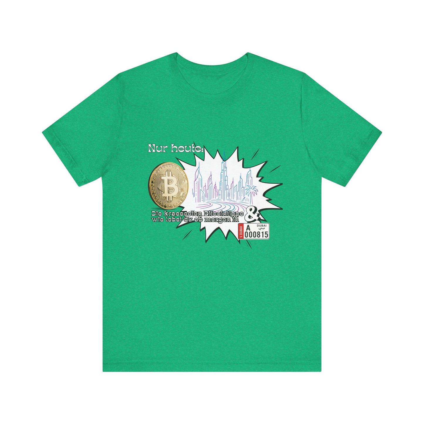 Bitcoins Dubai - Rosarote Welt - lass dich nicht verarschen T - Shirt