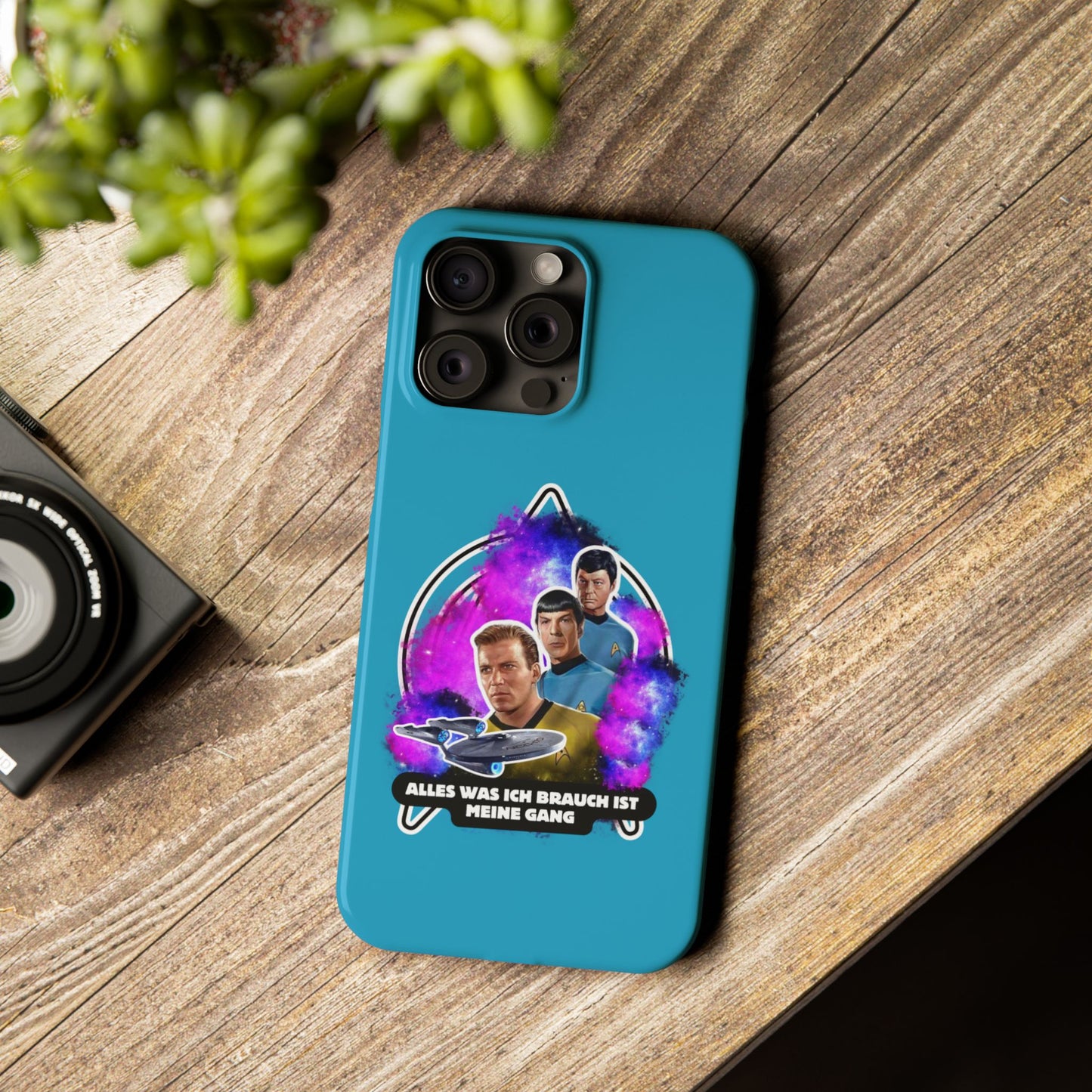 Handyhülle - Star trek Slim Phone Cases "Alles was ich brauch ist meine Gang", Star Trek