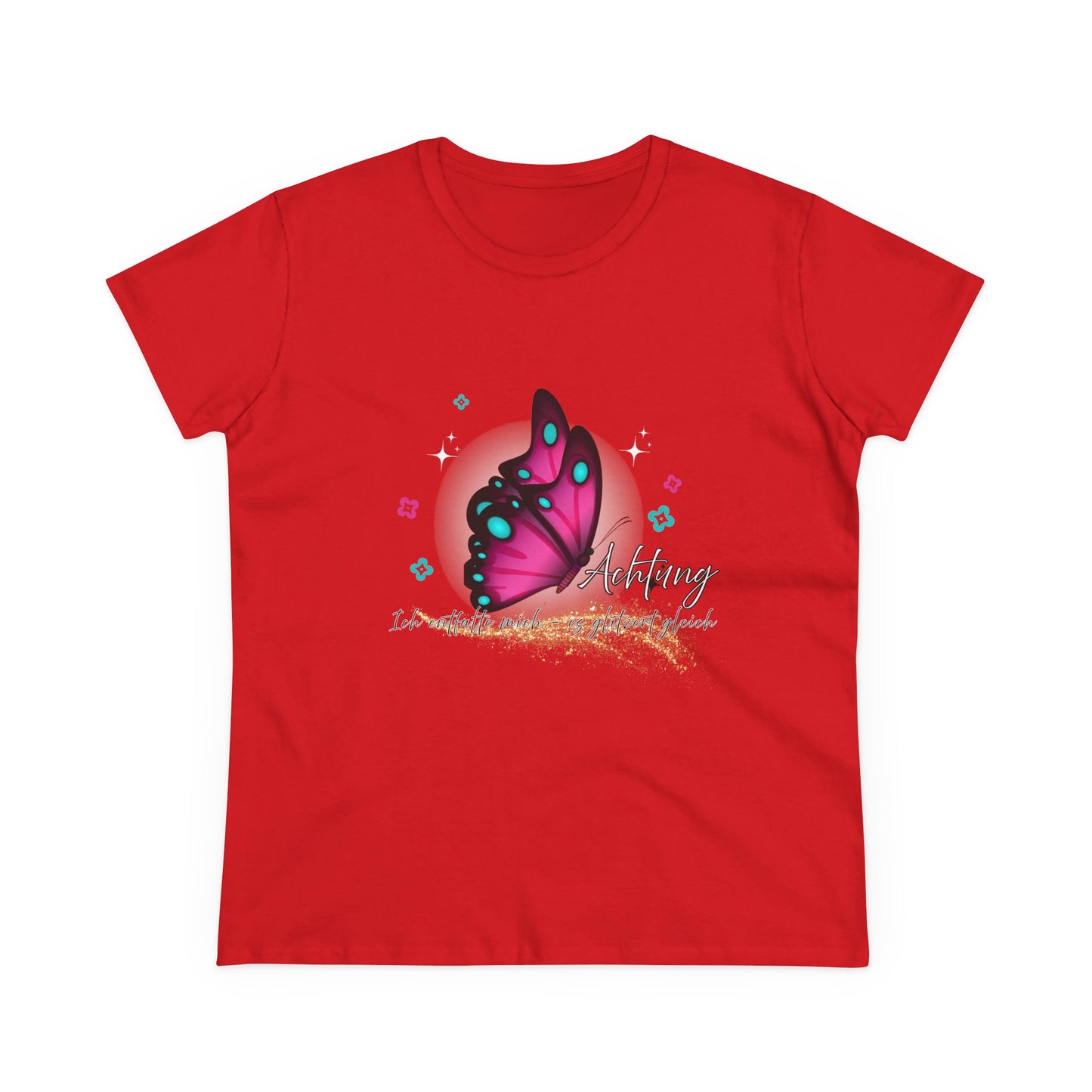 Achtung ich glitzere gleich... T shirt
