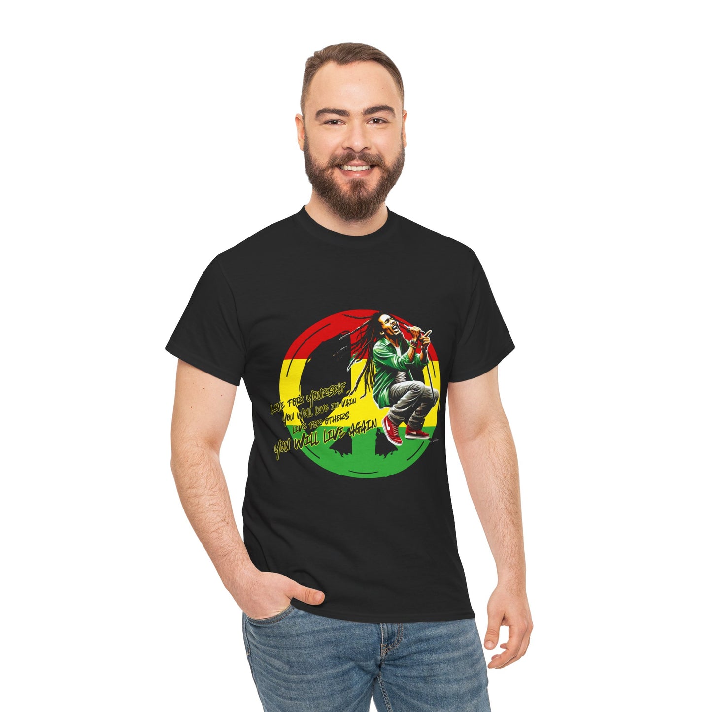 B o b M a r l e y Unisex T shirt - Raggae