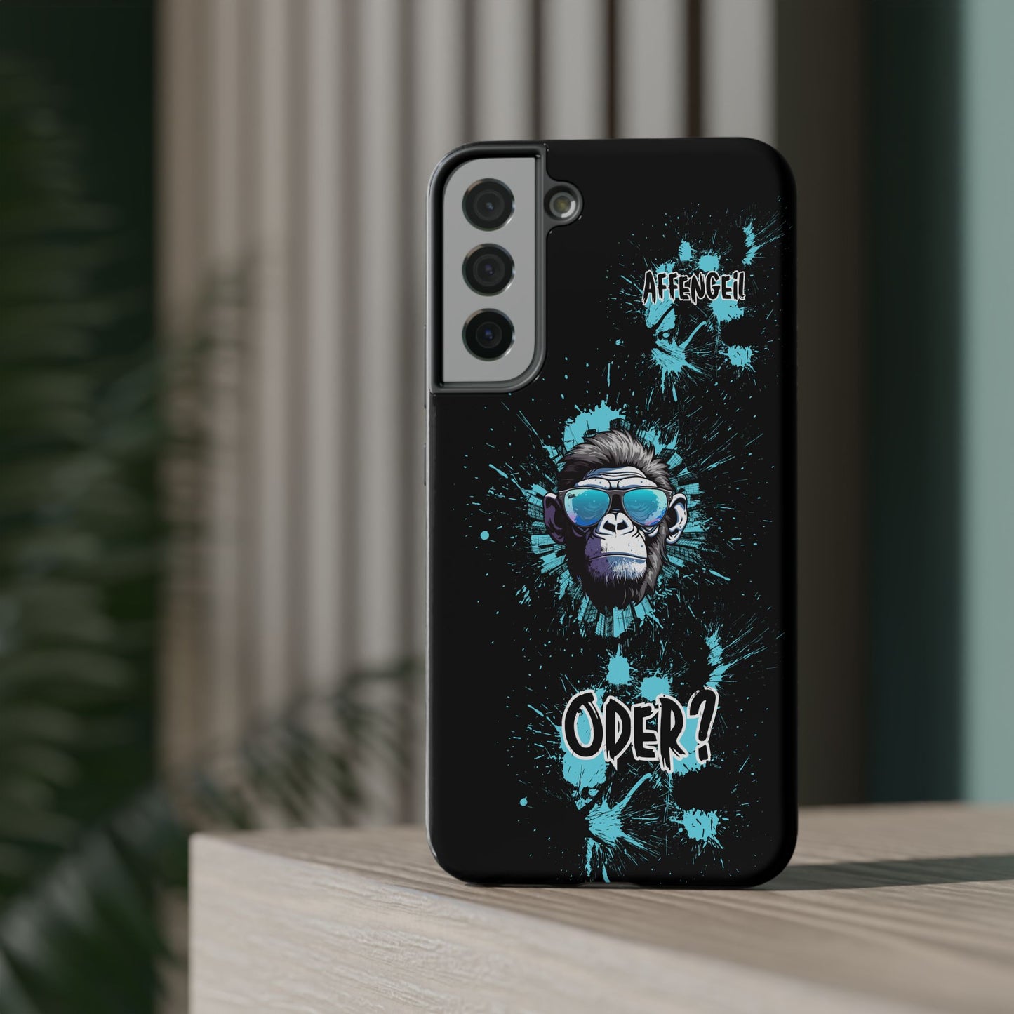 Affengeil - oder? Trendy Gorilla Phone Case - Impact-Resistant, Bold Design for Animal Lovers