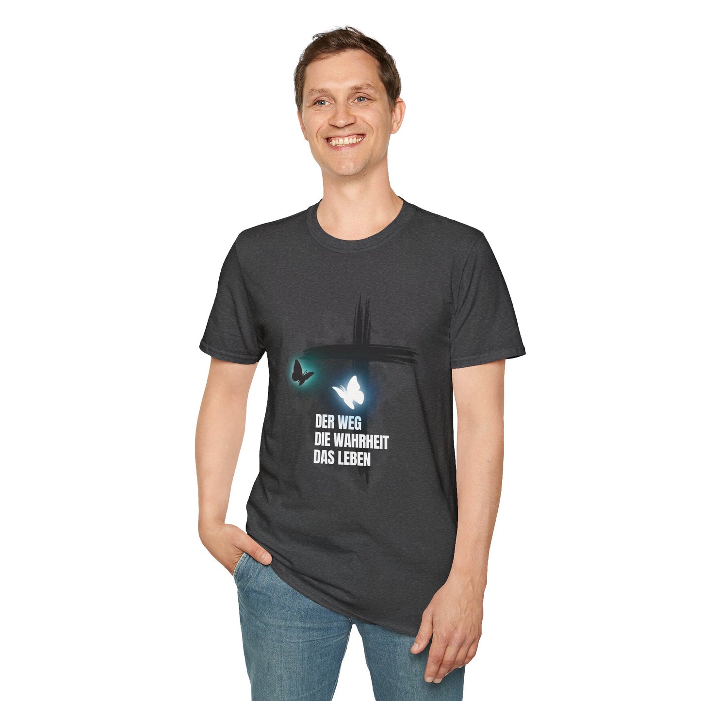 Faith-Inspired Unisex Softstyle T-Shirt – Spiritual, Jesus, Christian,