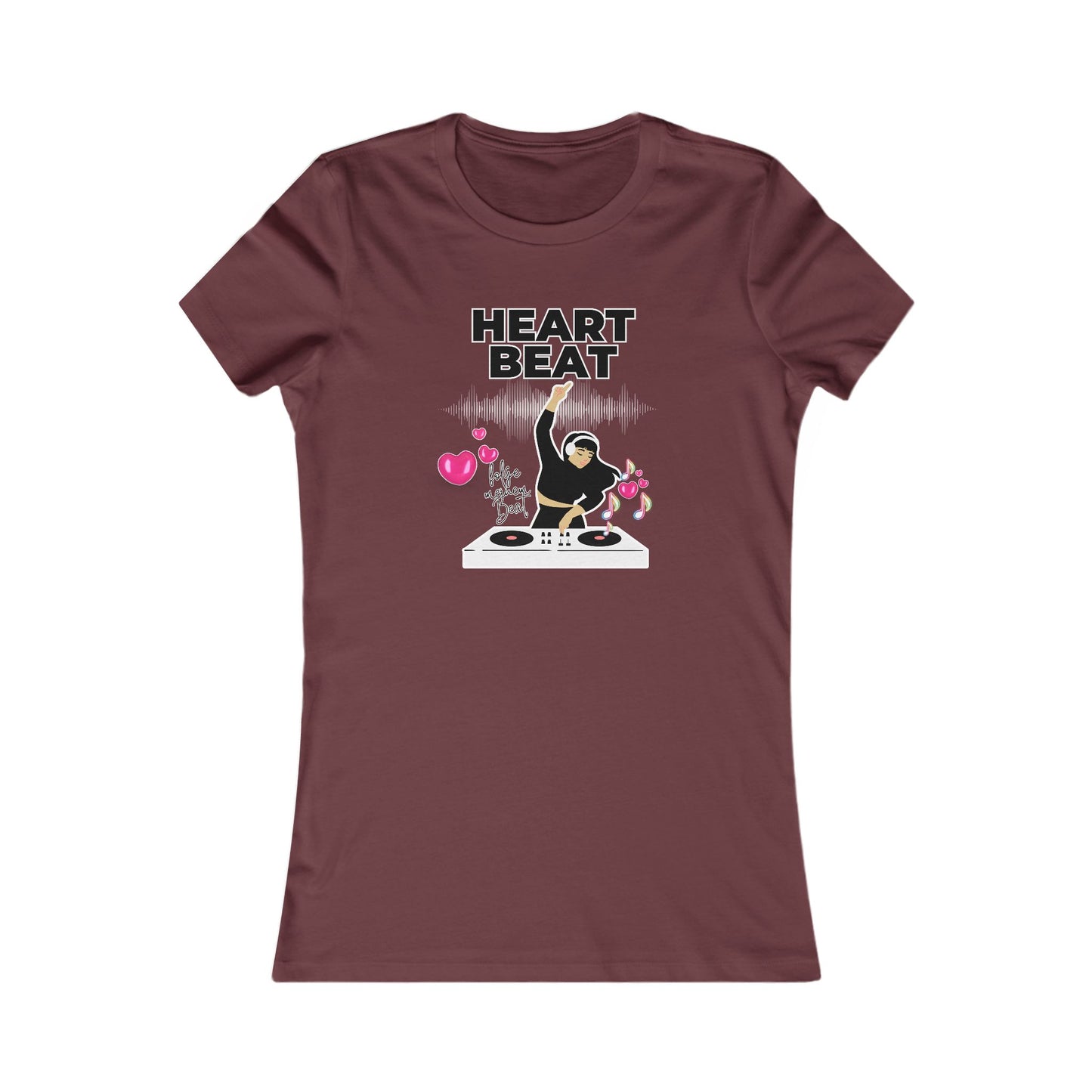 Heart Beat Graphic Tee â Perfect for Music Lovers & Festivals