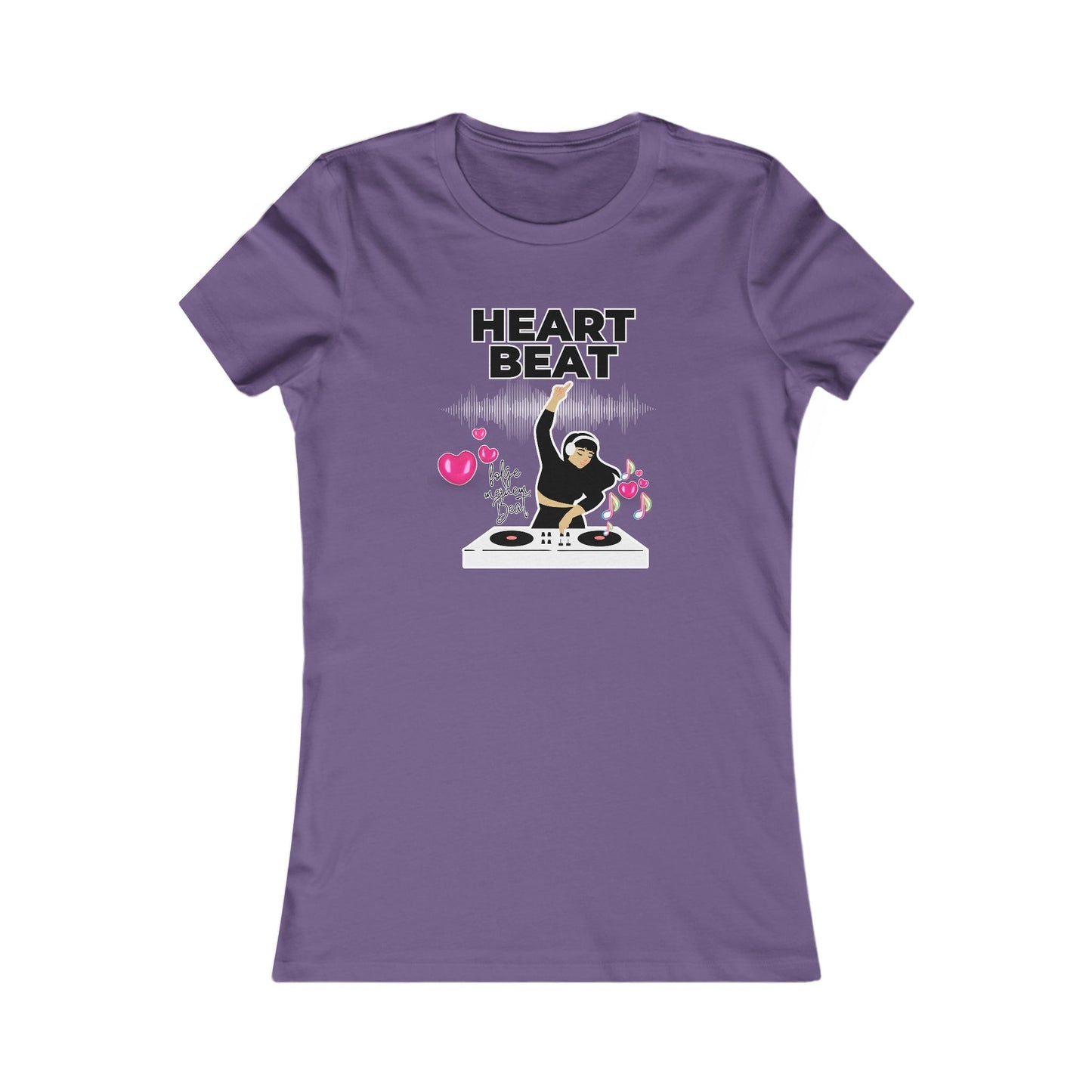 Heart Beat Graphic Tee â Perfect for Music Lovers & Festivals