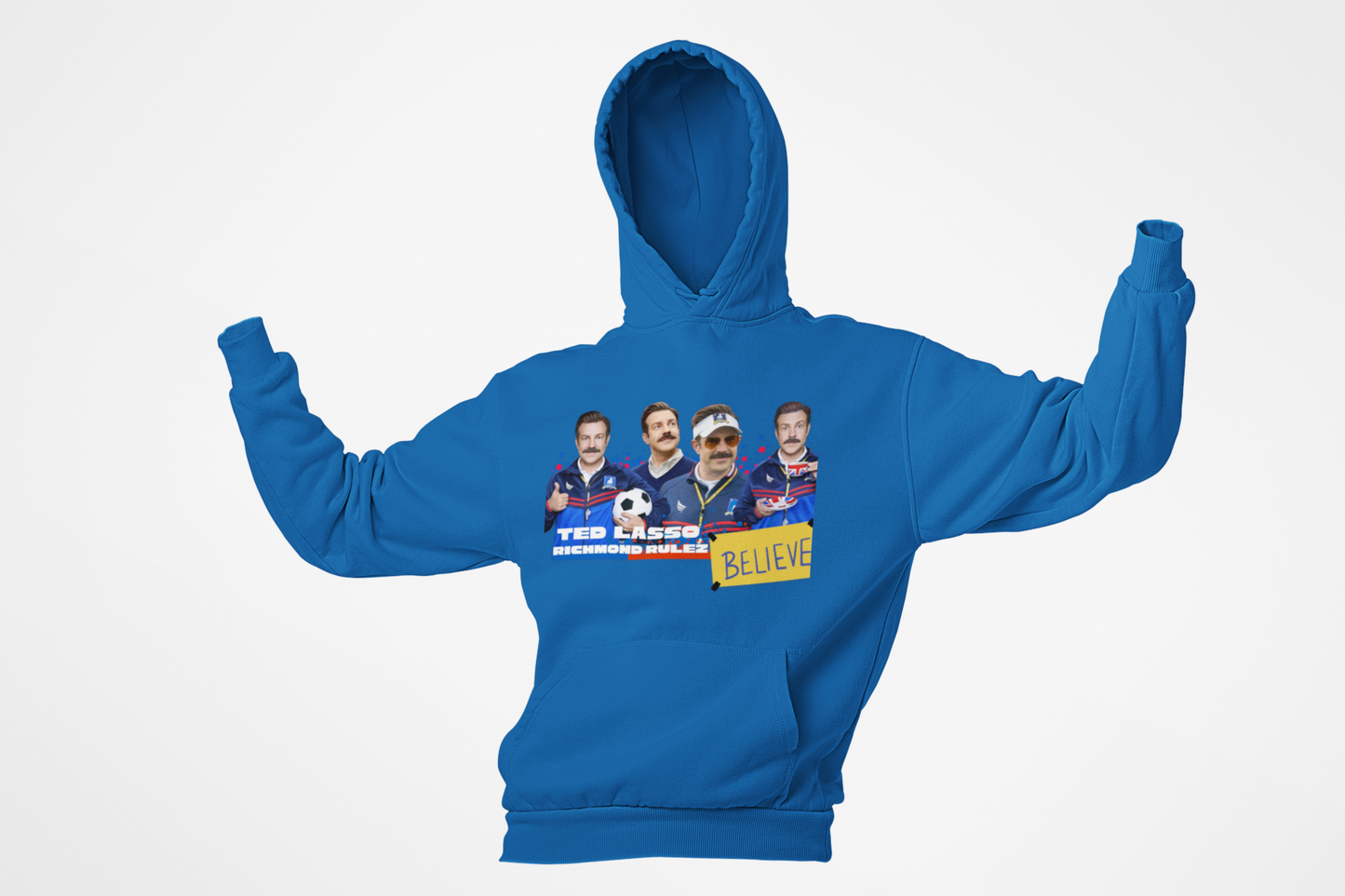 Ted Lasso "Believe" Hooded Sweatshirt - Unisex Heavy Blendâ˘