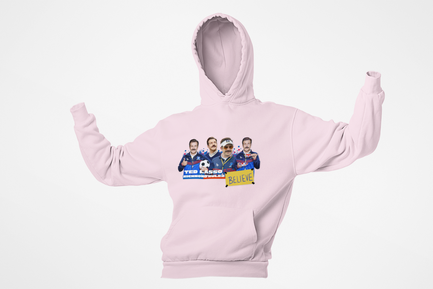 Ted Lasso "Believe" Hooded Sweatshirt - Unisex Heavy Blendâ˘