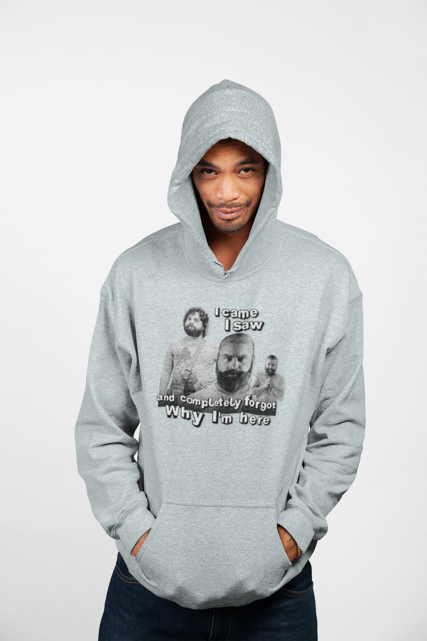 I cam- saw- and forgot why I am here - Alan Garner Hoodie for Men