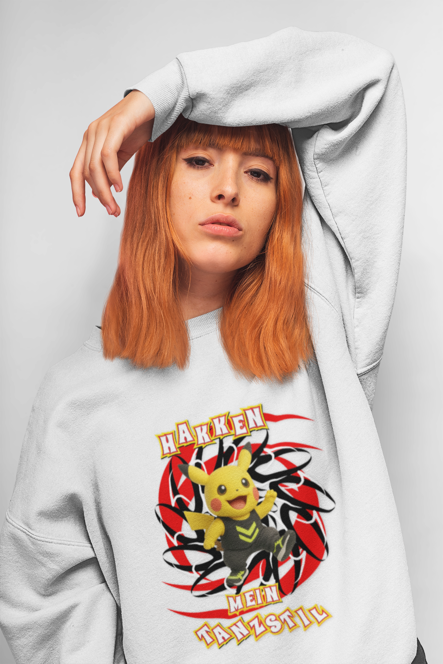 Techno - Hakken Unisex Sweatshirt - Pokemon