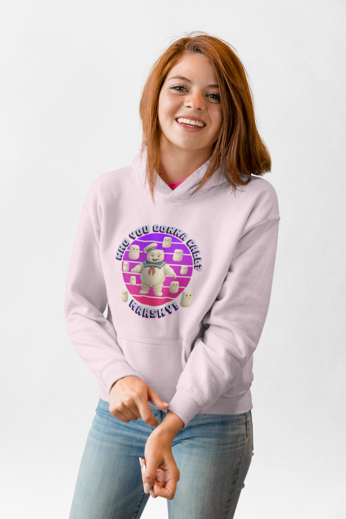 Ghostbuster Marshmellow Man Hoodie