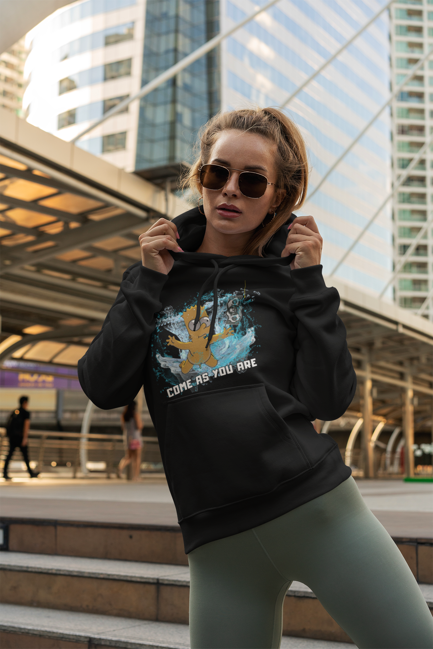 Hoodie Bart - Come as you are -