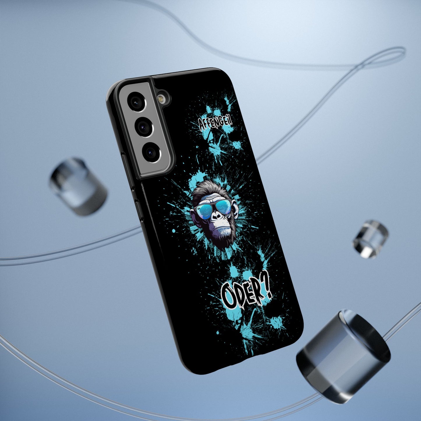 Affengeil - oder? Trendy Gorilla Phone Case - Impact-Resistant, Bold Design for Animal Lovers