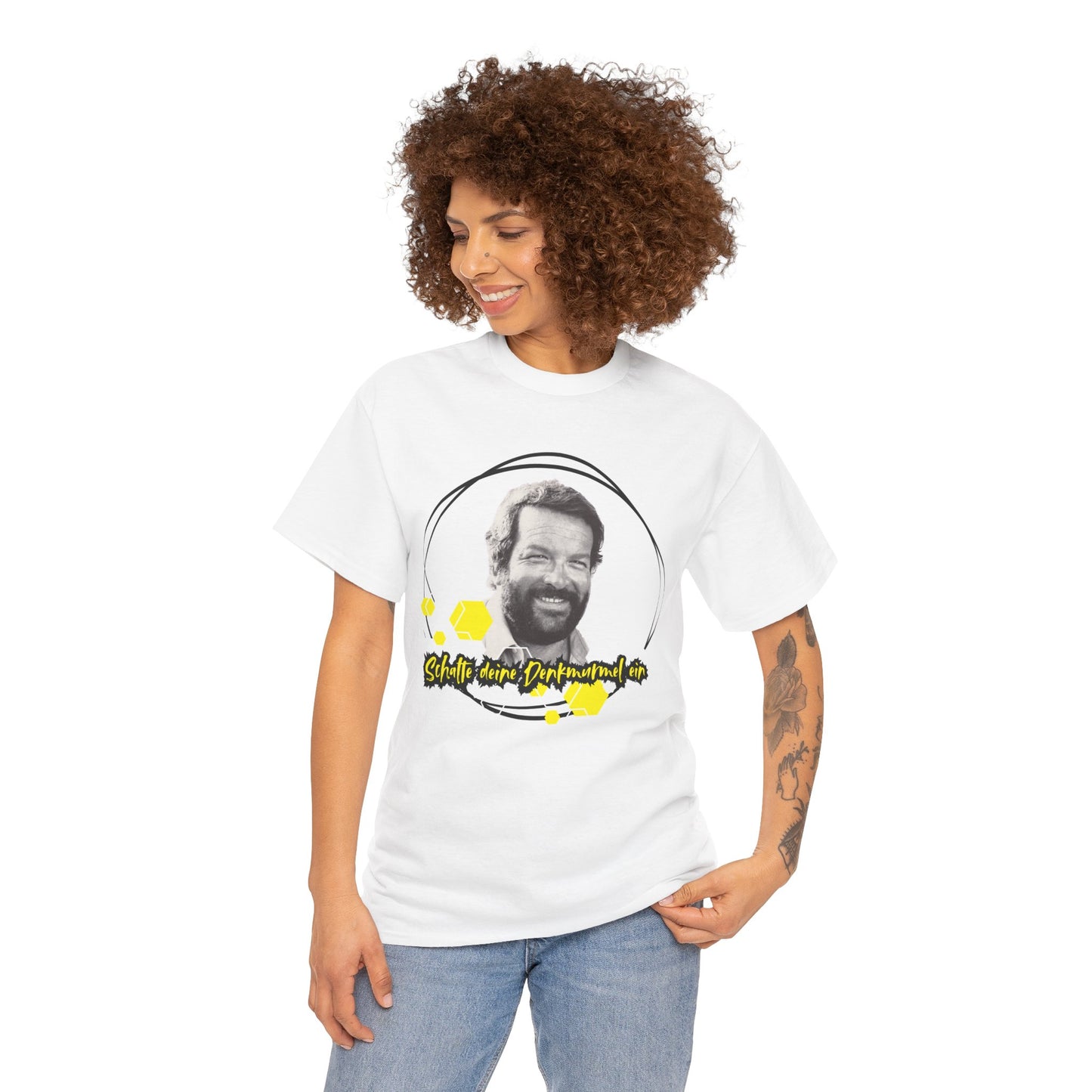 Bud Spencer - "Schalte Deine Denkmurmel An" T-Shirt