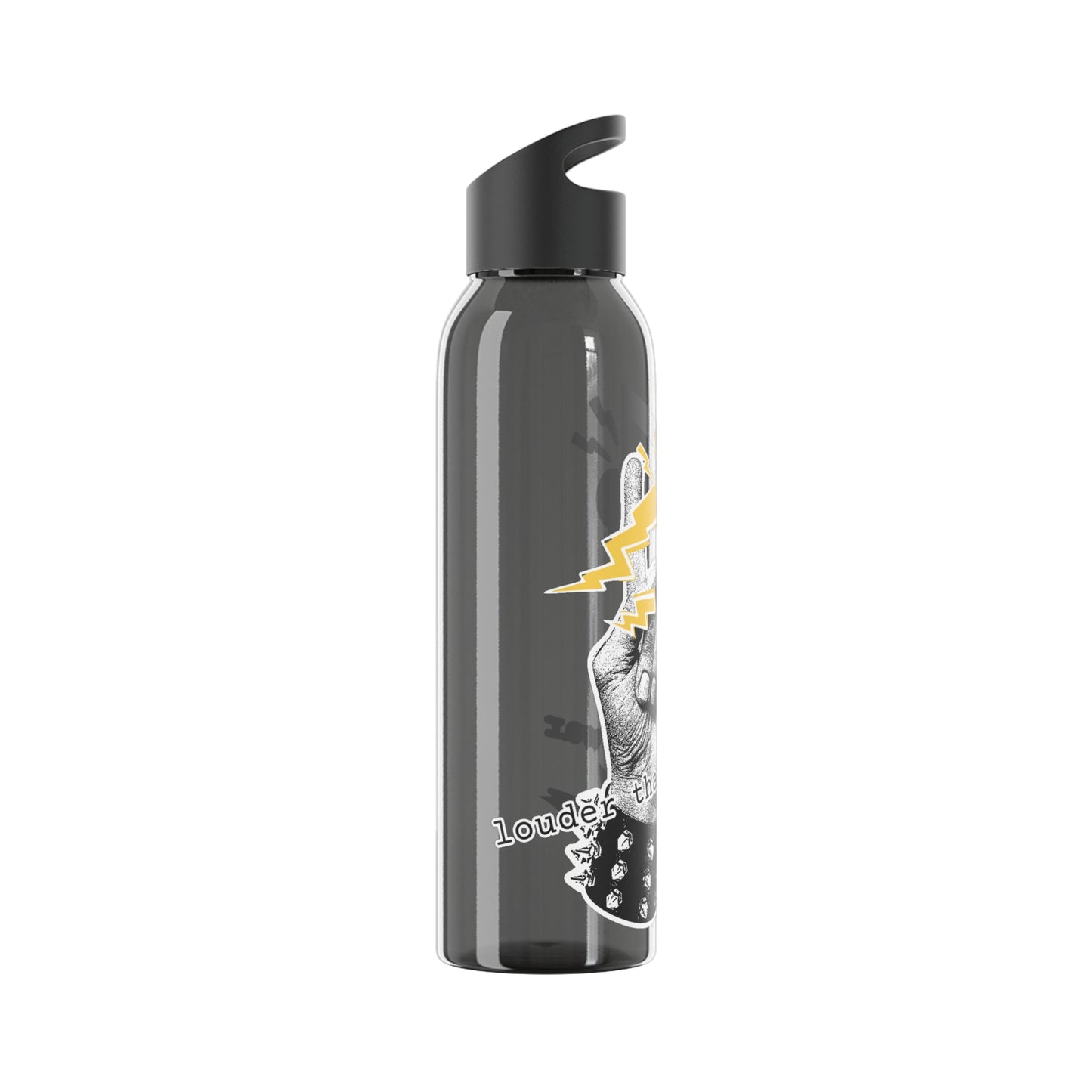 Rock 'n' Roll Water Bottle, Louder than manowar