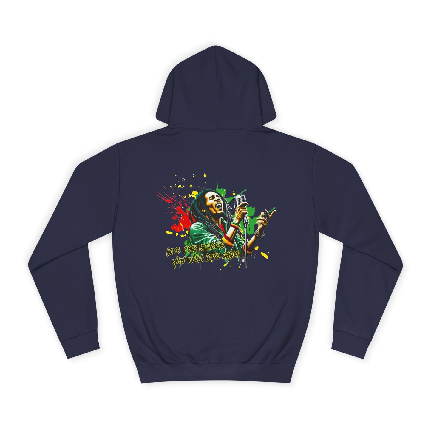 Live for others B o b M a r l e y Hoodie