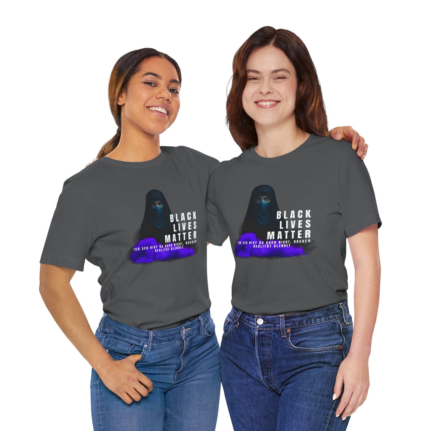 Black life matters -I don't see anything- neither do you, brother- Reality blinds- Statement Shirt