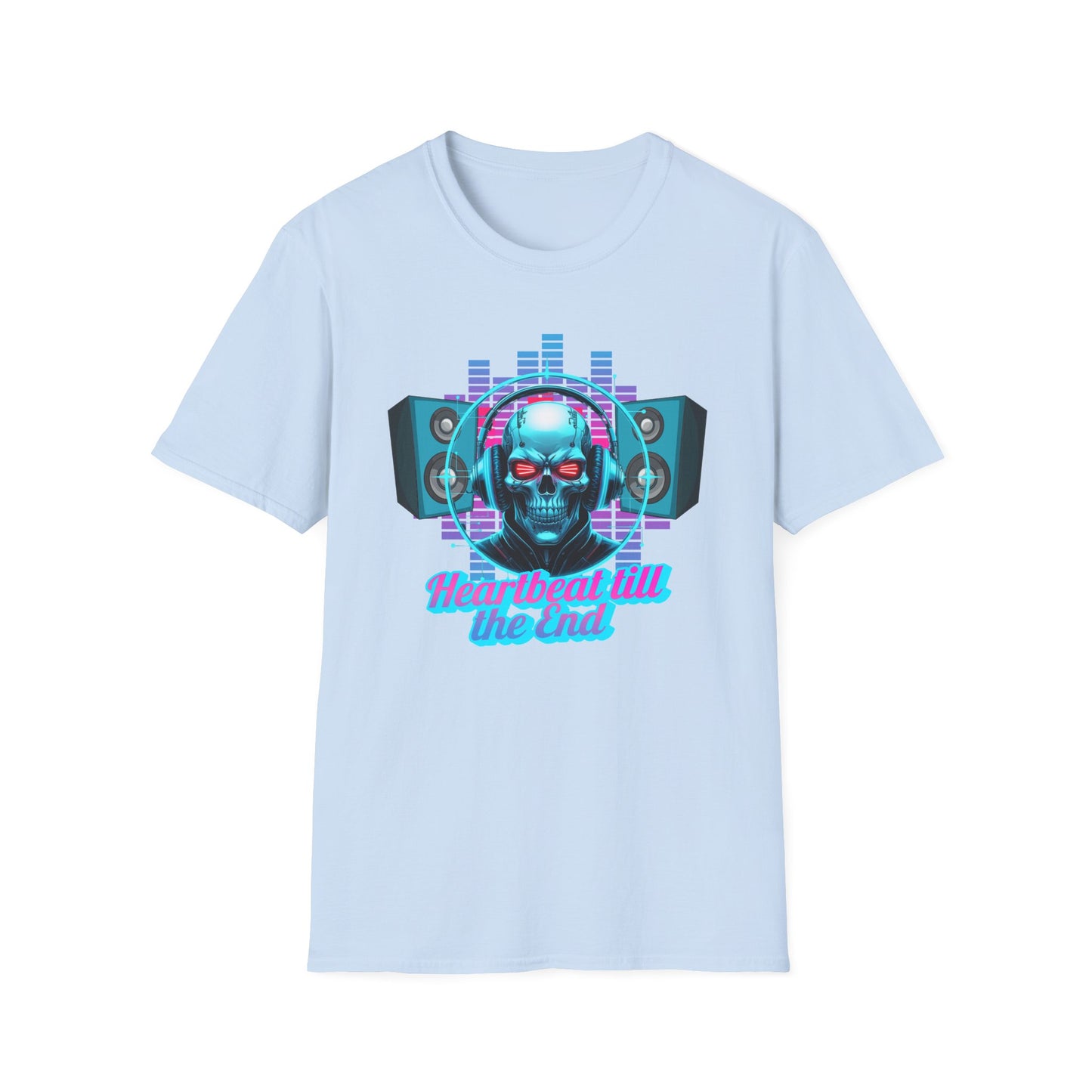 Heartbeat Till The End Unisex Softstyle T-Shirt
