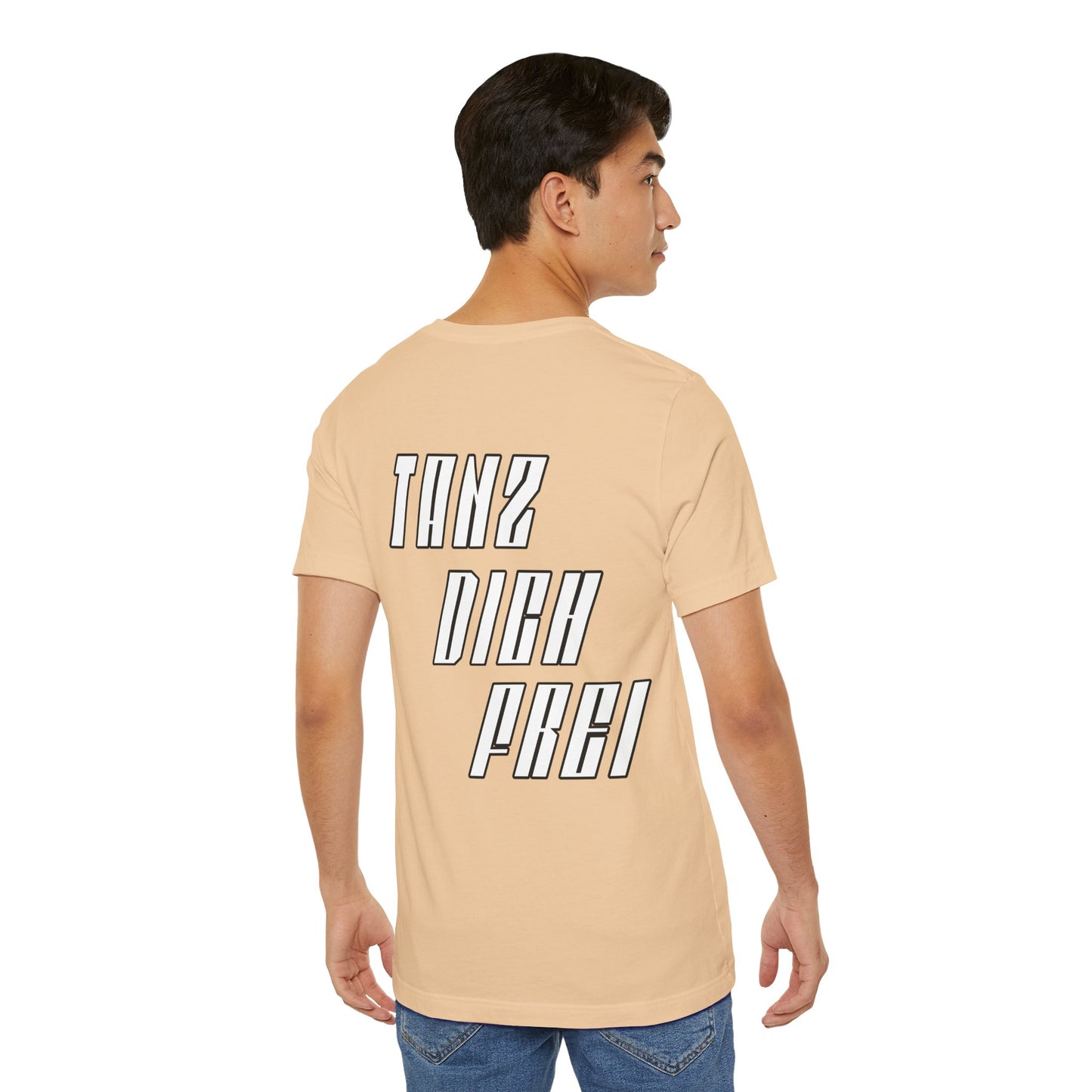 Tanz dich frei - Retro Techno Vibe Unisex Tee, Dance Party Shirt, Gift for Ravers, Festival Fashion,