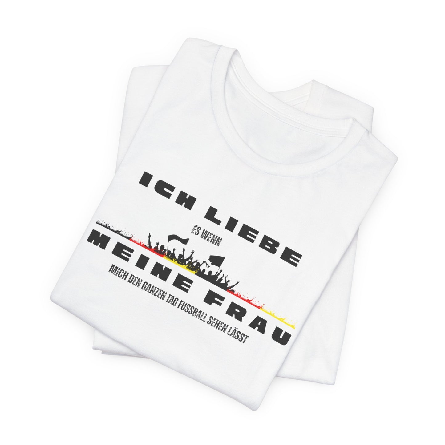Funny Unisex Jersey Tee - "Ich Liebe Meine Frau" T-Shirt