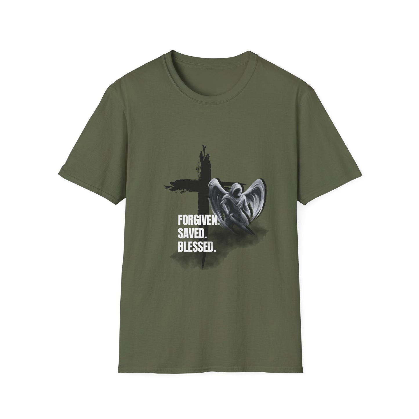 Blessed Faith Unisex Softstyle T-Shirt Jesus
