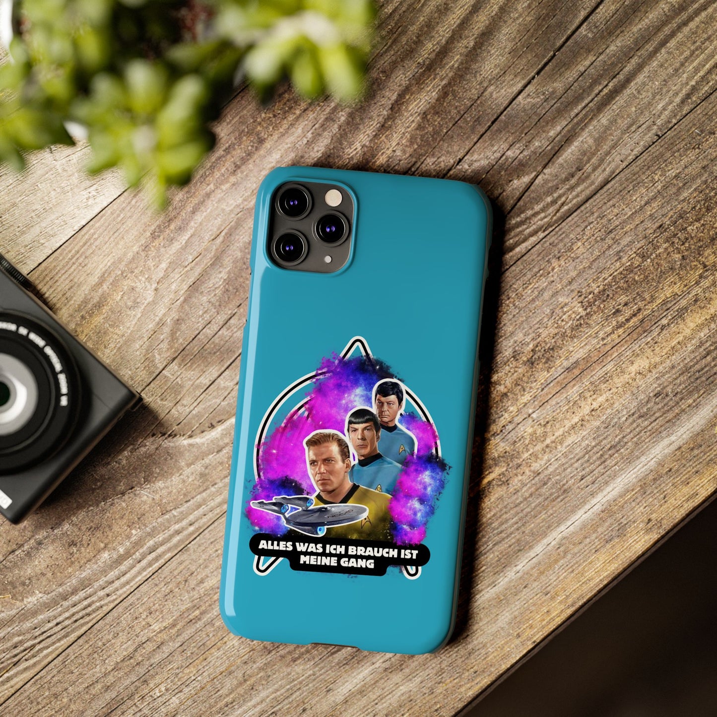 Handyhülle - Star trek Slim Phone Cases "Alles was ich brauch ist meine Gang", Star Trek