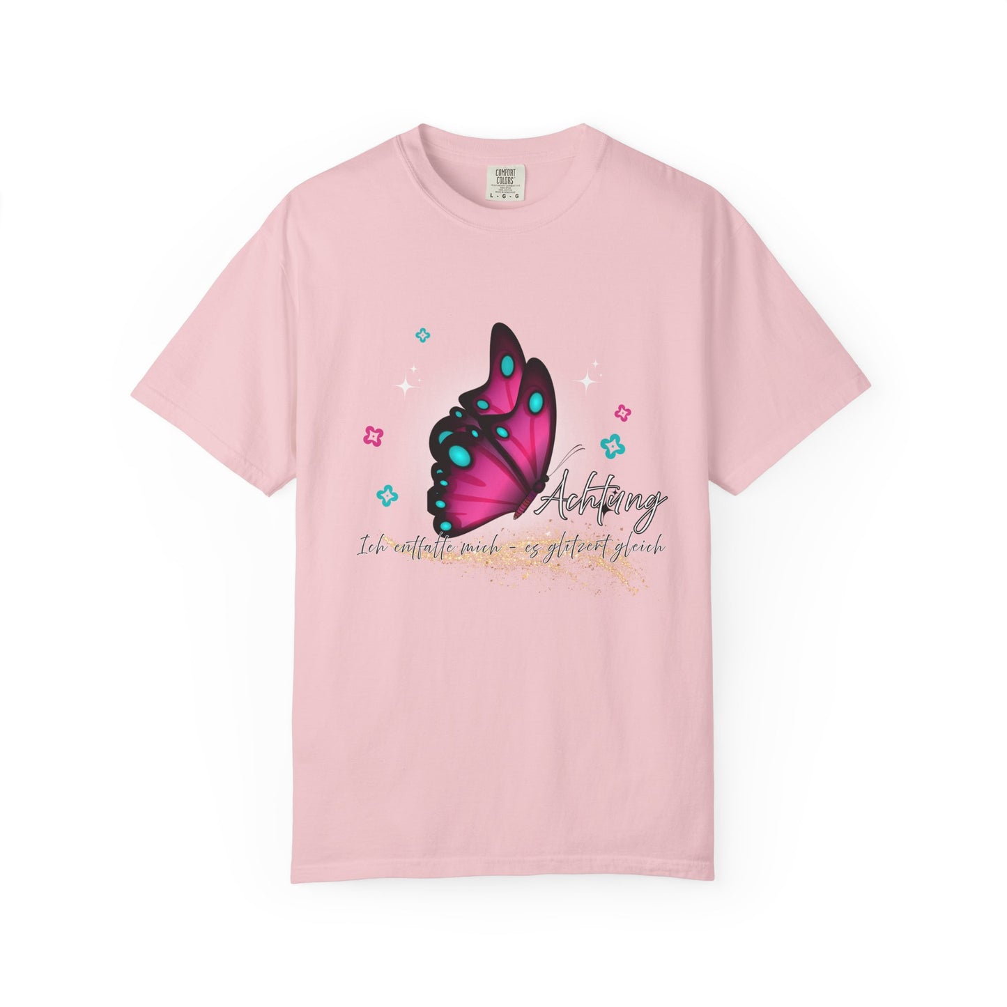 Achtung ich glitzere gleich... T shirt