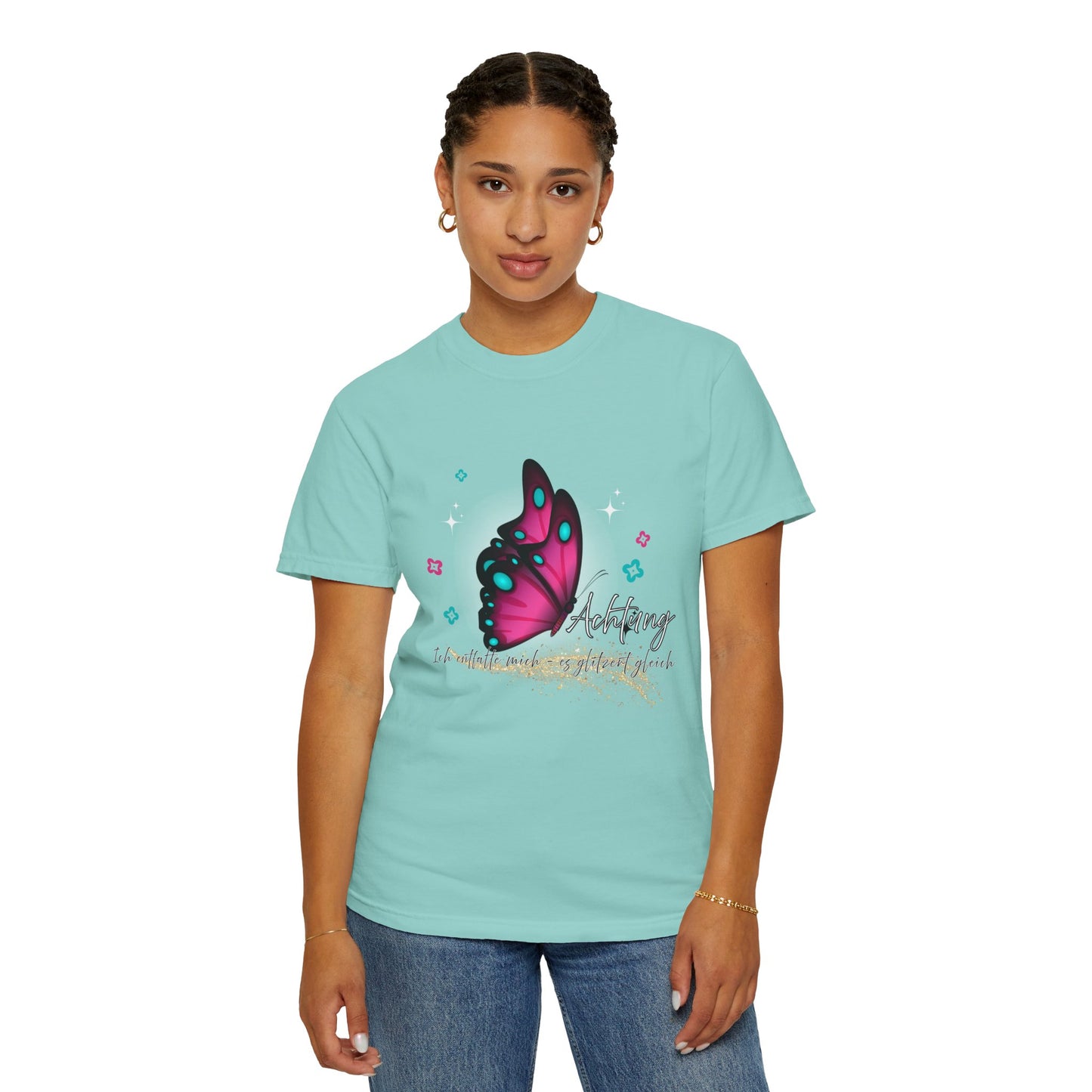 Achtung ich glitzere gleich... T shirt