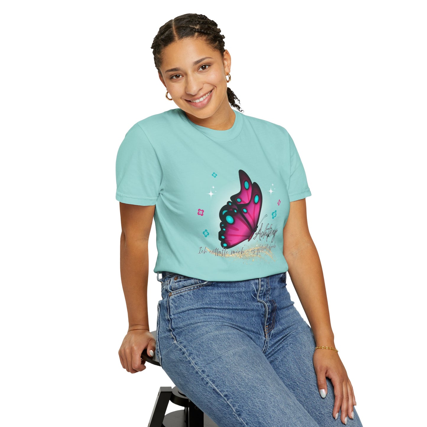 Achtung ich glitzere gleich... T shirt