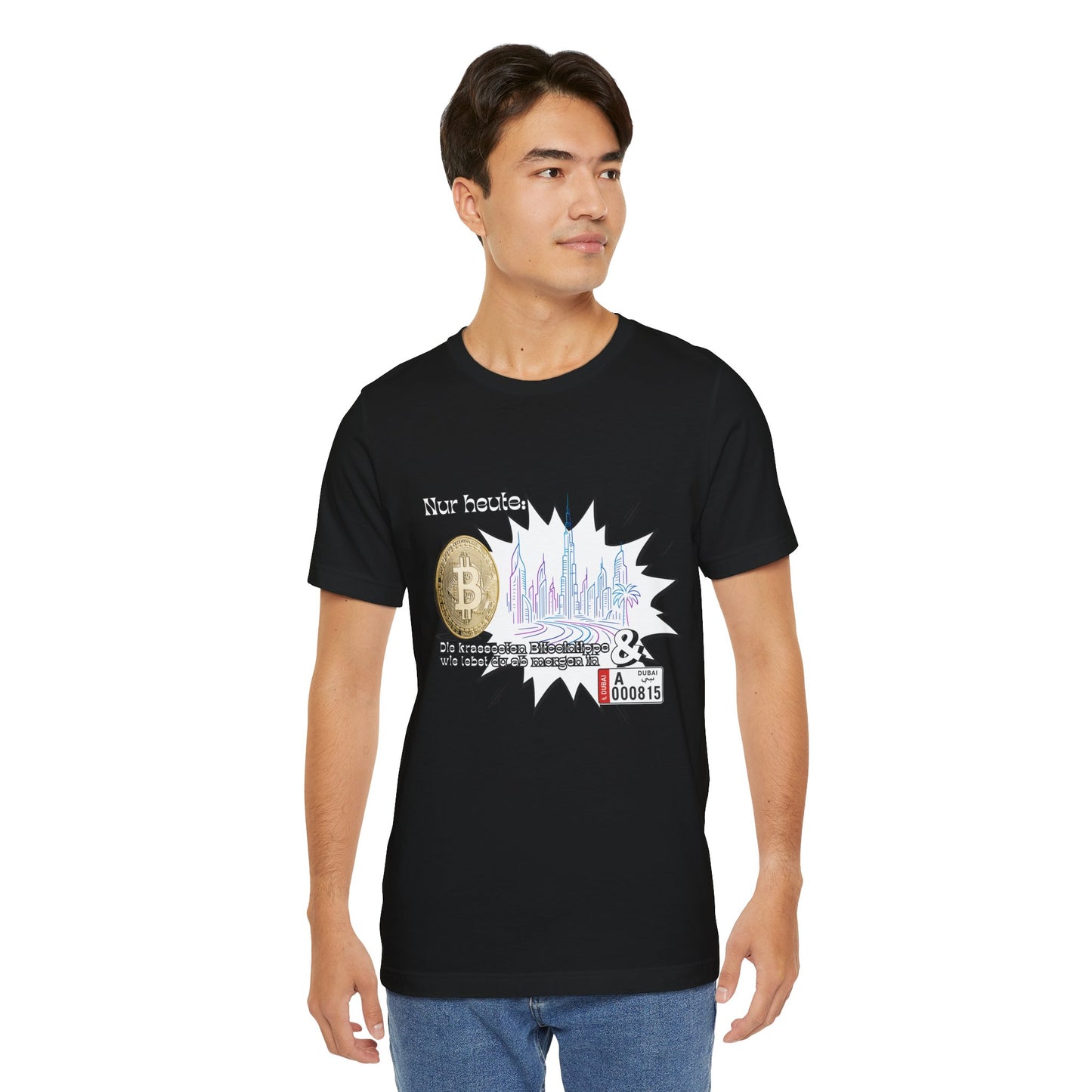 Bitcoins Dubai - Rosarote Welt - lass dich nicht verarschen T - Shirt