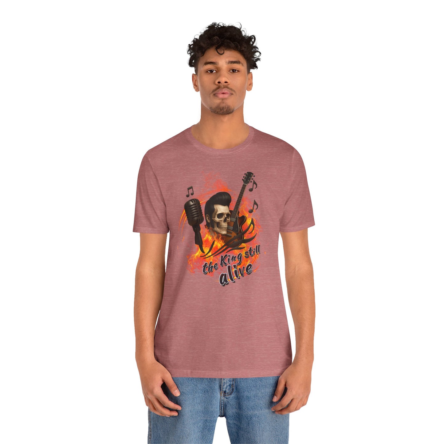Music Vibes Unisex Jersey Tee - 'The King Still Alive' Graphic T-Shirt
