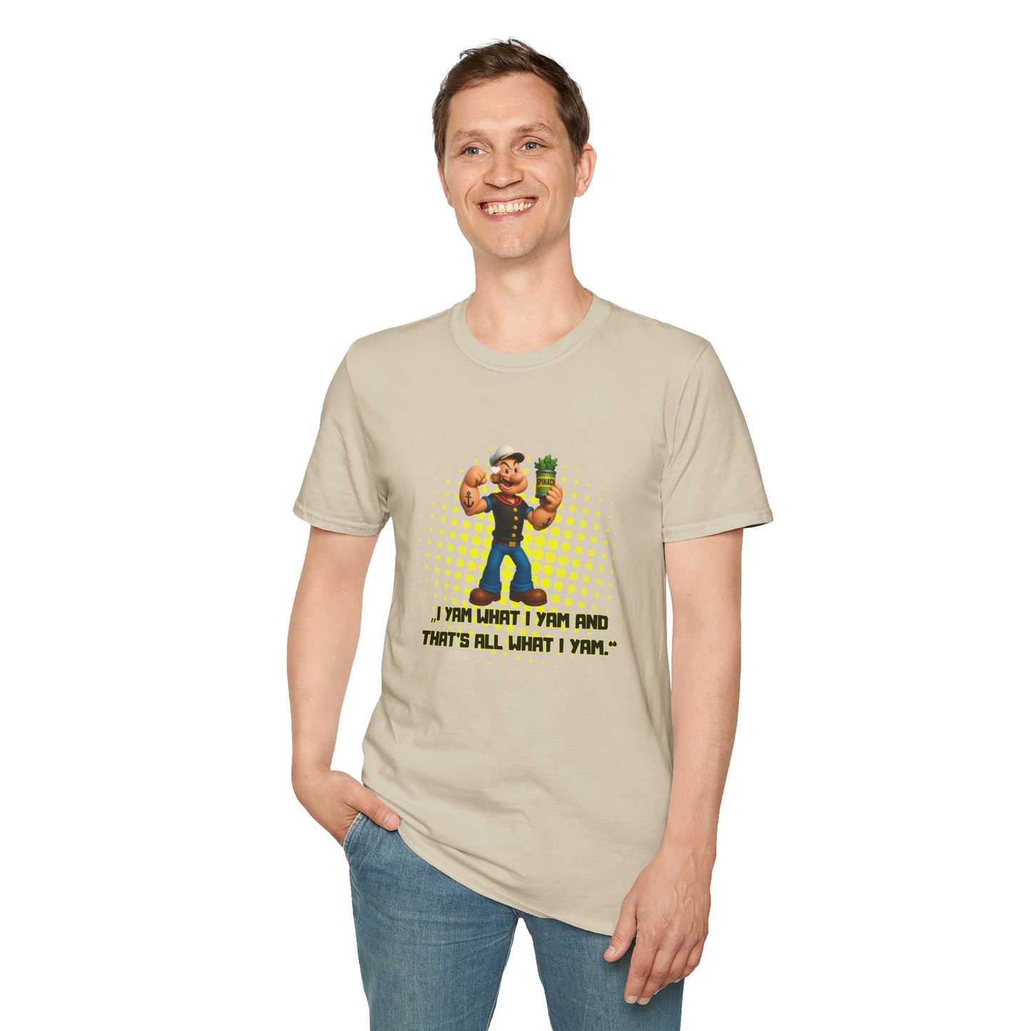 Retro Popeye Unisex Softstyle T-Shirt