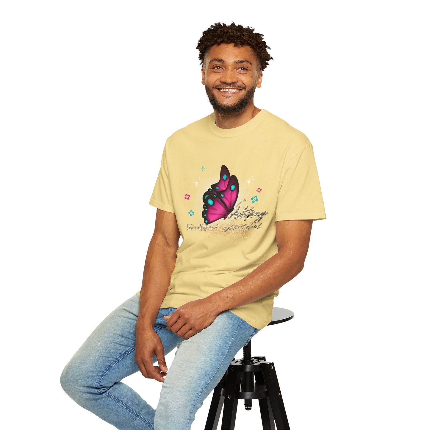 Achtung ich glitzere gleich... T shirt