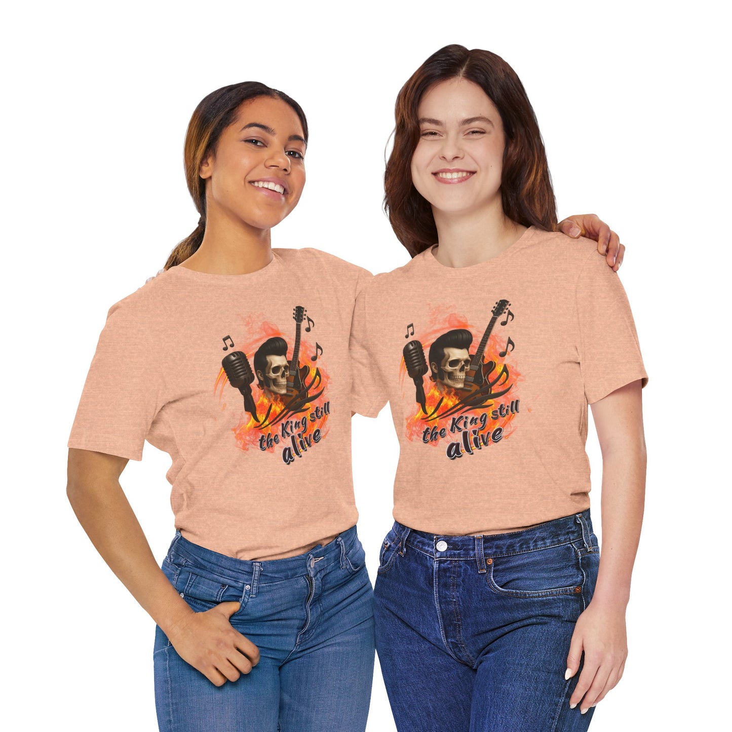 Music Vibes Unisex Jersey Tee - 'The King Still Alive' Graphic T-Shirt