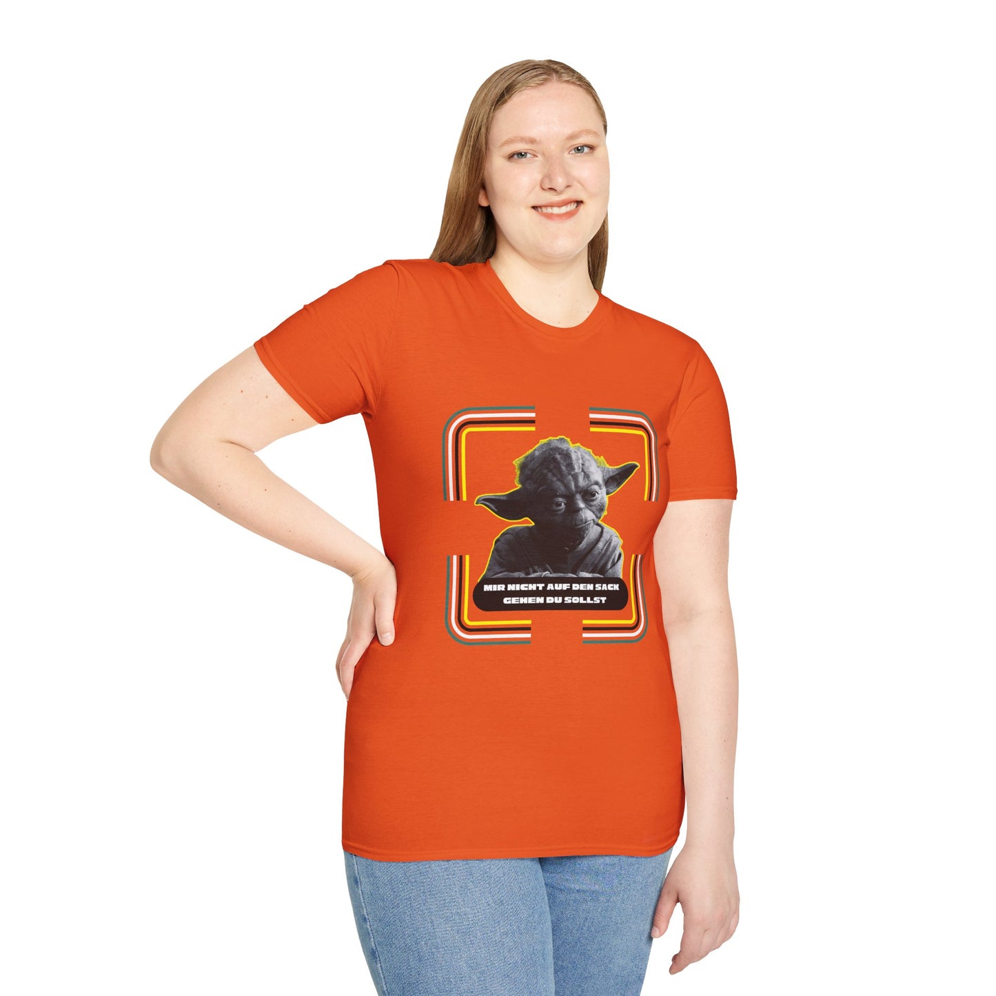 Yoda-Inspired Unisex T-Shirt - 'MIR NICHT AUF DEN... GEHEN DU SOLLST'