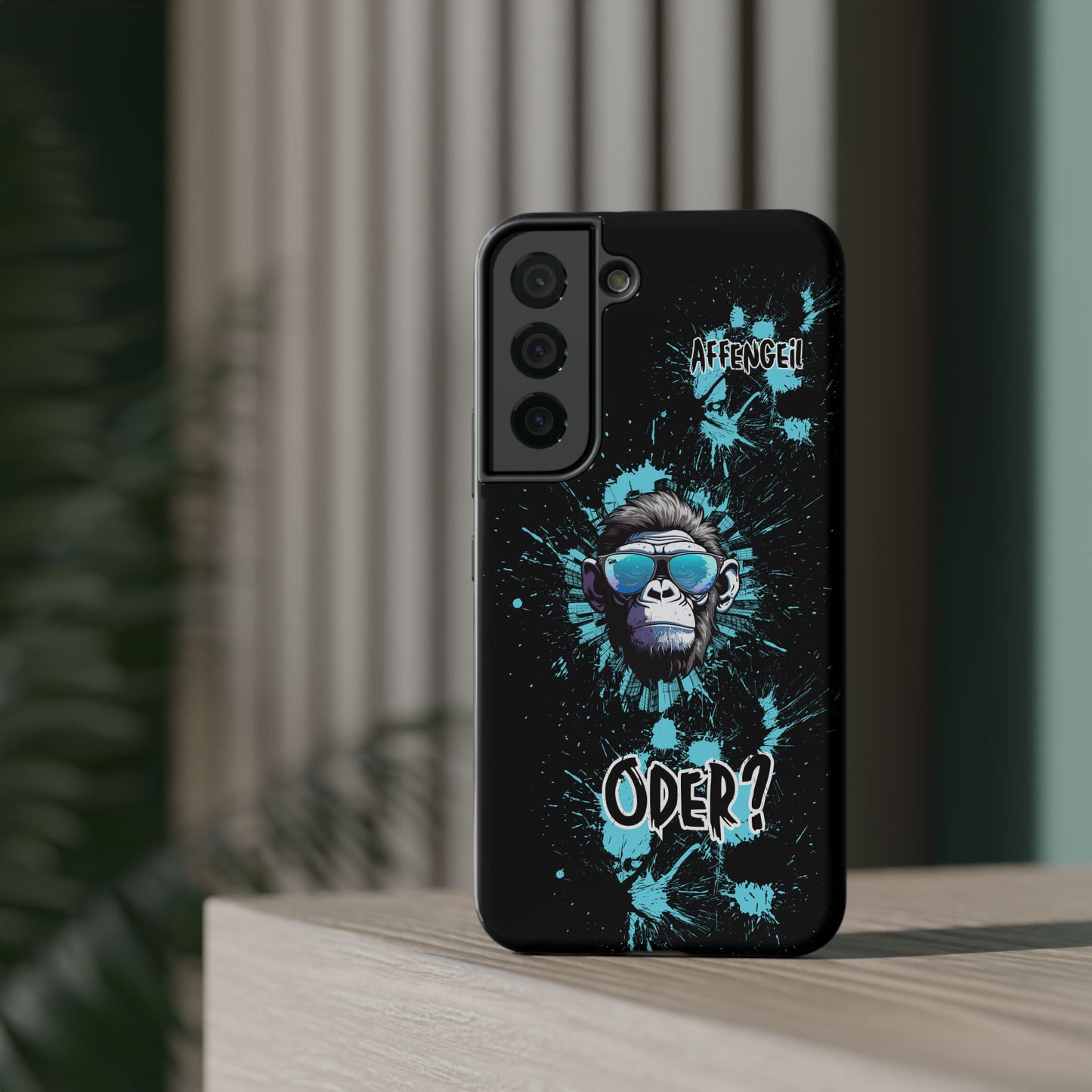 Affengeil - oder? Trendy Gorilla Phone Case - Impact-Resistant, Bold Design for Animal Lovers