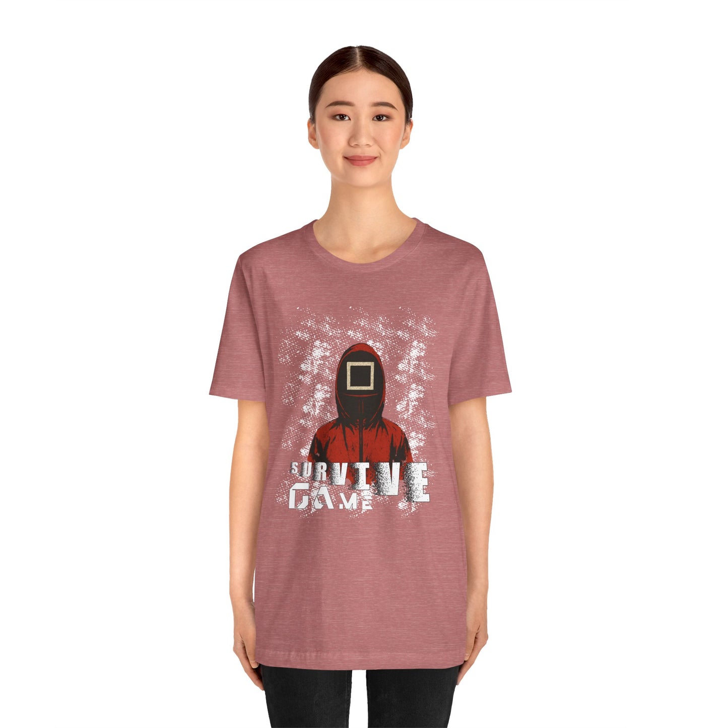Squid Game Unisex Jersey Tee - Casual Graphic Shirt for Fans