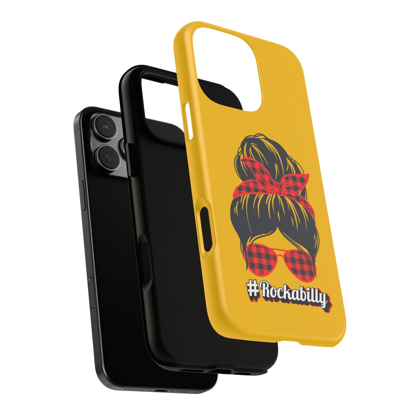 Handyhülle Rockabilly Phone Case, Vintage Scooter Design, Retro Style Cover