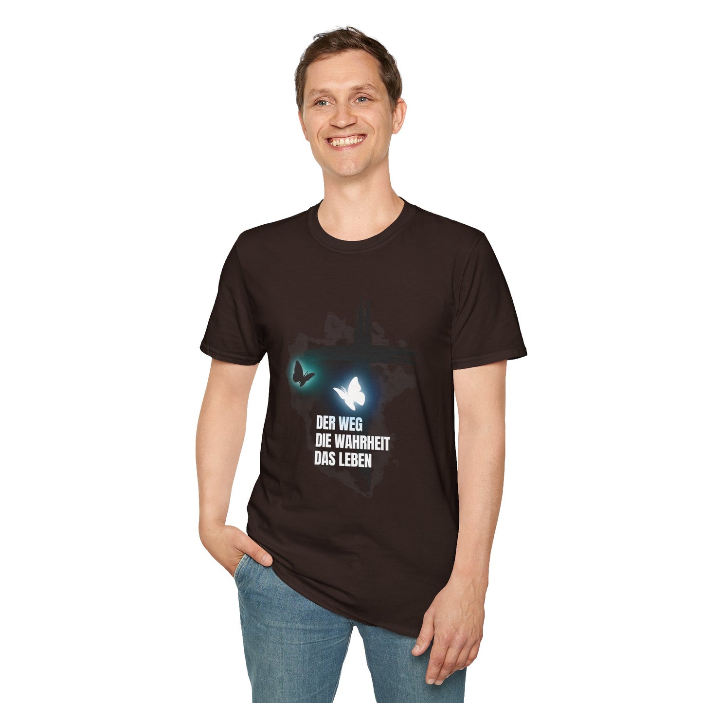 Faith-Inspired Unisex Softstyle T-Shirt – Spiritual, Jesus, Christian,