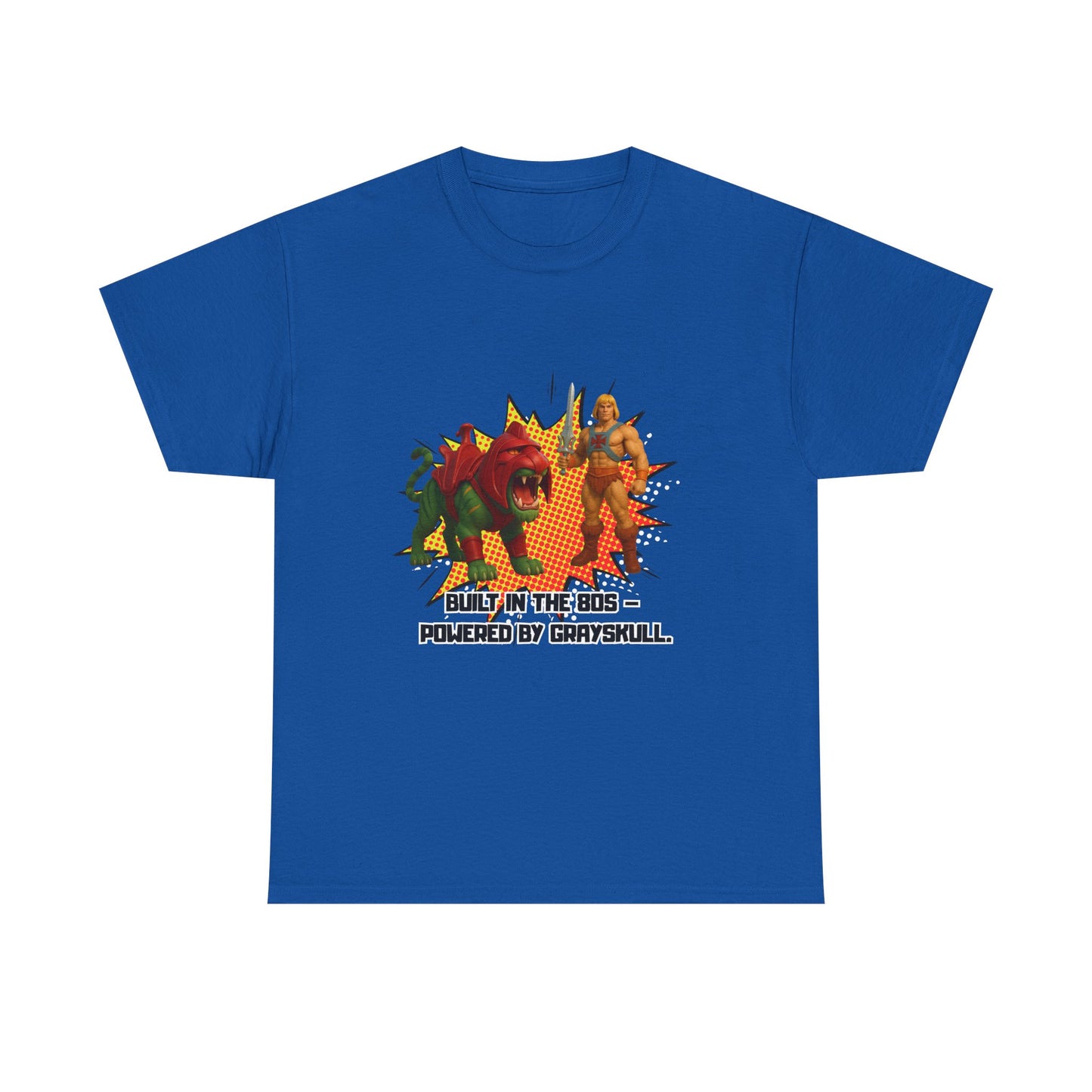 He-Man Unisex Vintage Master of the Universe Retro T-Shirt