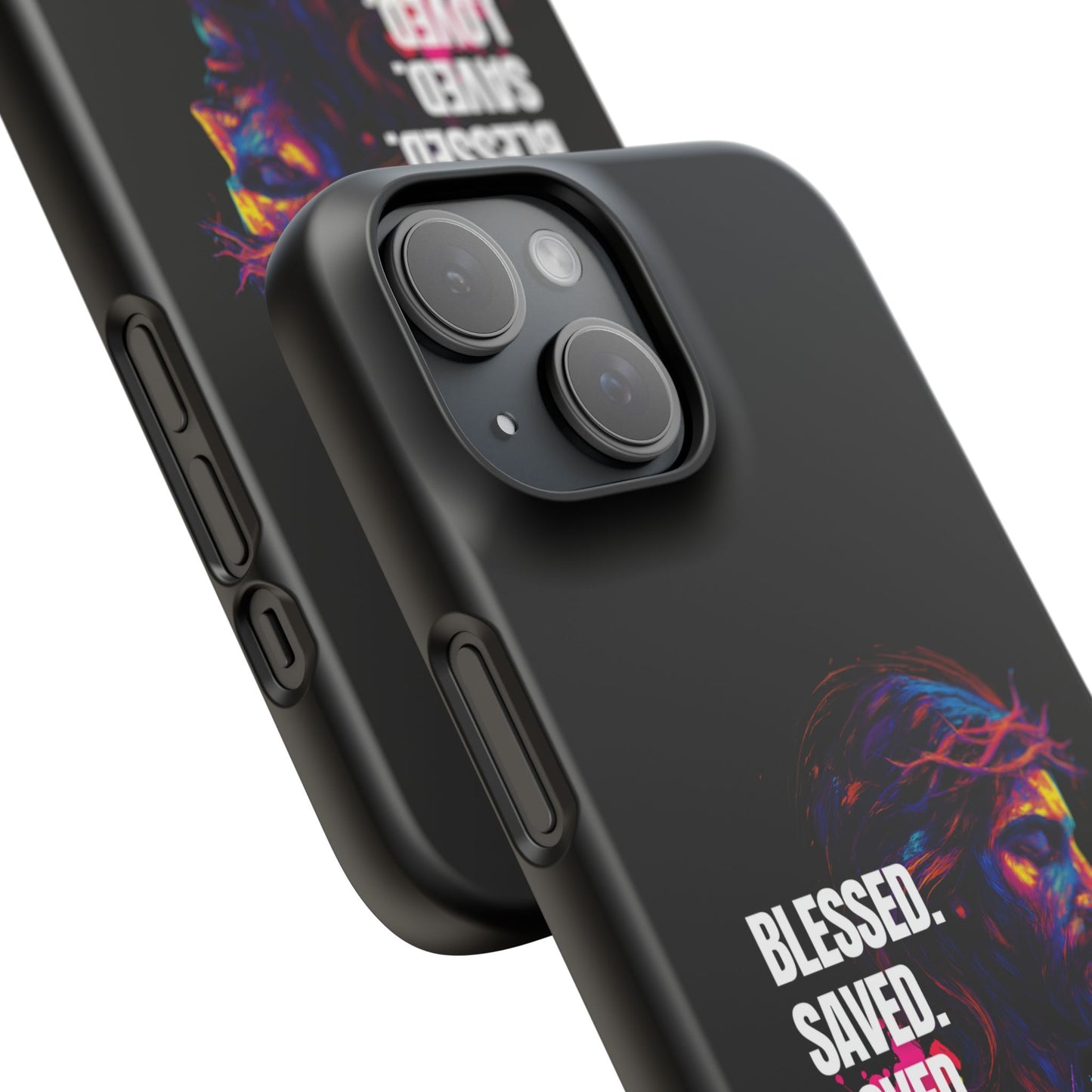 Blessed Saved Loved - Snap Case Handyhülle - Jesus